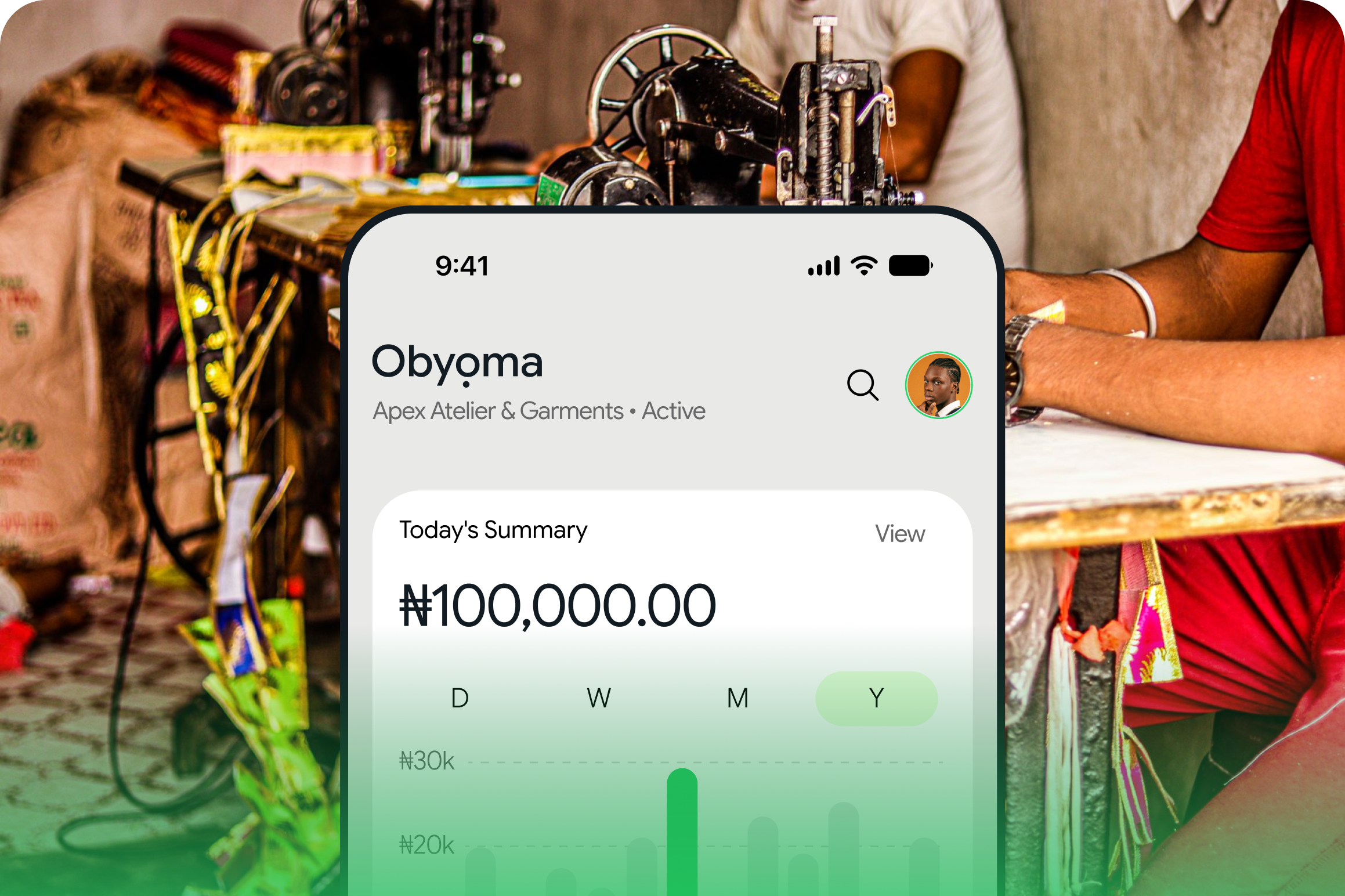 Obyọma Mobile App for Tailors and Fashion Ateliers